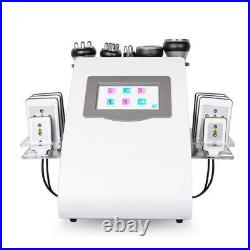 6-1 Ultrasonic Cavitation Radio Frequency Vacuum Body Slimming Skin Machine FDA