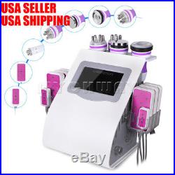 6-1 Ultrasonic Vacuum Cavitation Radio Frequency Anti Age Cellulite Loss Machine