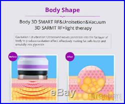 6 IN1 40K Cavitation 2.0 Ultrasonic 3D Smart RF Vacuum Body Slimming Machine SPA