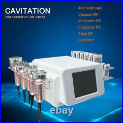 6 IN 1 Ultrasonic Vacuum Cavitation Machine Lipo Laser RF Slimming Machine
