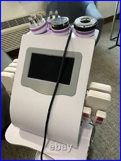6 In 1 40K Ultra-sonic Cavitation Vacuum RF LED Laser Body Slimming Machine Home