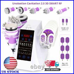 6 In 1 40K Ultrasonic Cavitation 2.0 Vacuum Fat Loss RF Body Slim Beauty Machine