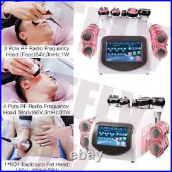 6 In 1 80K radio frequency 80k cavitation rf ultrasound fat cavitation machine