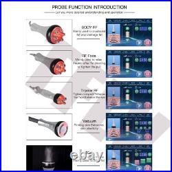 6 In 1 80K radio frequency 80k cavitation rf ultrasound fat cavitation machine