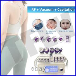 6 In 1 Rf Ultrasonic Vacuum Cavitation Lipolaser Machine For Body Shape