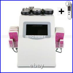 6 In 1 Ultrasonic Cavitation RF Vacuum 40k Body Slimming Face Skin Lift Machine