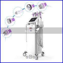 6 In 1 Ultrasonic Cavitation Vacuum RF LED light Body Slimming Beauty Machine