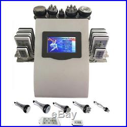 6 in1 Ultrasonic Cavitation RF Radio Frequency Vacuum Cellulite Slimming Machine