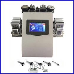 6 in1 Ultrasonic Cavitation RF Radio Frequency Vacuum Cellulite Slimming Machine
