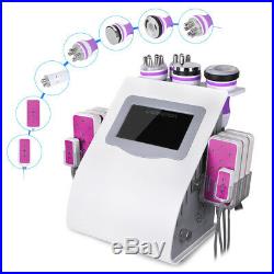 6 in1 Ultrasonic Vacuum Cavitation 40K Slimming Anti Cellulite Beauty Machine
