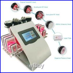 6 in 1 40KHz Cavitation Vacuum RF Body Shape Beauty Machine Ultrasonic Massager