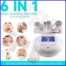 6-in-1 Abdominal fat removal radiofrequency massage vibrating cavitation machine