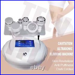 6-in-1 Abdominal fat removal radiofrequency massage vibrating cavitation machine