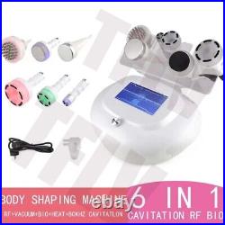 6-in-1 Abdominal fat removal radiofrequency massage vibrating cavitation machine