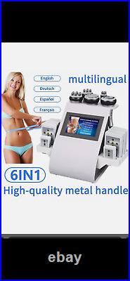 6 in 1 Body Massage Machine with Handles for Home or Spa, 6in1 Beauty Machine