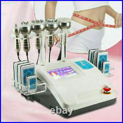 6 in 1 RF Vacuum Ultrasonic Cavitation RF Radio Frequency Body Slimming Machine