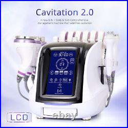 6 in 1 Ultrasonic Cavitation 2.0 40K Vacuum RF Body Cellulite Slimming Machine