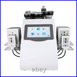 6 in 1 Ultrasonic Cavitation 40K Laser Lipo Vacuum Body Slimming Beauty Machine