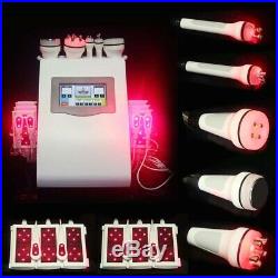 6 in 1 Ultrasonic Cavitation RF Skin Lift Vacuum Lipo Laser Slimming Machine Spa