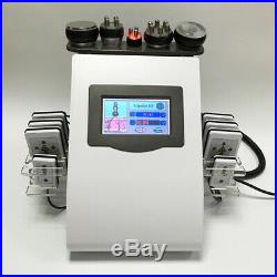 6 in 1 Ultrasonic Cavitation Radio Frequency Slim Machine Vacuum Body Shaping