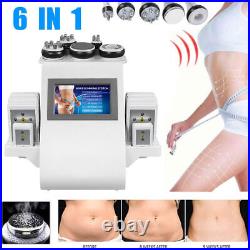 6 in 1 Ultrasonic cavitation bipolar Body Massage Face Lift Beauty Machine Slim