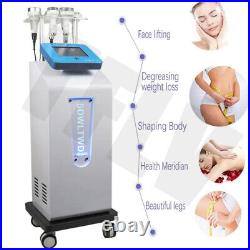6 in 1 cavitation ultrasonic vaccum RF massage 5D carving body slimming machine