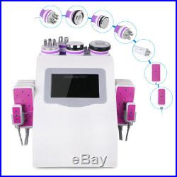 6in1 40KHz Cavitation Vacuum RF Body Shape Beauty Machine Ultrasonic Massager US
