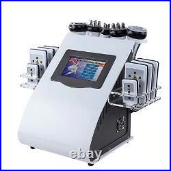 6in1 40K Cavitation RF Ultrasonic Vacuum Radio Body Fat Slimming Machine