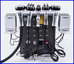 6in1 40K Cavitation Ultrasonic Radio Frequency Fat Burner, Lipo Machine SPA