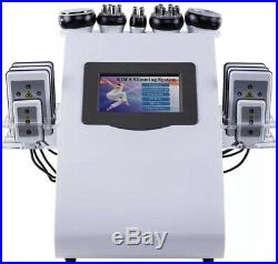 6in1 40K Cavitation Ultrasonic Radio Frequency Weight Loss Lipo Machine SPA