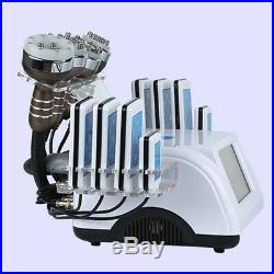 6in1 40K Ultrasonic Cavitation Lipo RF Vacuum Cellulite Laser Slimming Machine