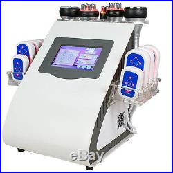 6in1 40K Ultrasonic Cavitation RF Radio Frequency Vacuum Cellulite Slim Machine