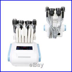 6in1 40k Cavitation Ultrasonic Fat Slimming RF Vacuum Salon Skin Lifting Machine