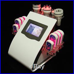 6in1 Cavitation Ultrasonic Body Slimming Vacuum Fat Removal RF Skin Lift Machine