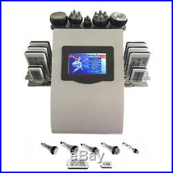 6in1 RF Radio Frequency Ultrasonic Vacuum Cavitation Slimming Cellulite Machine