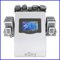 6in1 Radio Frequency Ultrasonic Cavitation RF Vacuum Slimming Cellulite Machine