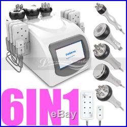 6in1 Radio Frequency Ultrasonic Cavitation Vacuum RF Cellulite Slimming Machine