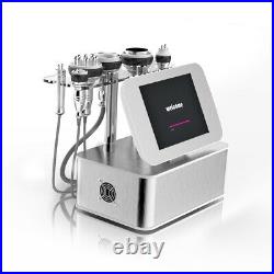 6in1 Ultrasonic 40K Cavitation RF Bio Vacuum Fat Cellulite Body Slimming Machine