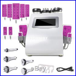 6in1 Ultrasonic Cavitation Photon RF Vacuum Cellulite Slimming Machine Free Gift