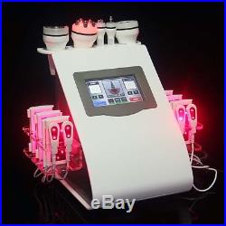 6in1 Ultrasonic Cavitation RF Bio Skin Lifting LED Laser Body Slimming Machine