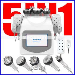 6in1 Ultrasonic Cavitation RF Radio Frequency Vacuum Cellulite Body Slim Machine