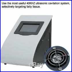 6in1 Ultrasonic Cavitation RF Radio Frequency Vacuum Fat Slimming Beauty Machine