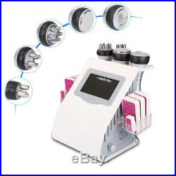 6in1 Ultrasonic Cavitation RF Radio Frequency Vacuum Machine for Body Slimming