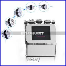 6in1 Ultrasonic Cavitation Radio Frequency RF Vacuum Cellulite SPA Slim Machine
