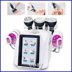 6in1 Ultrasonic Cavitation Radio Frequency Vacuum RF Slimming Cellulite Machine