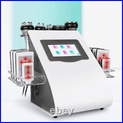 6in1 Ultrasonic Cavitation Radio Skin Frequency Vacuum Body Slimming Machine