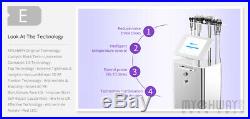 6in1 Ultrasonic Cavitation Slimming Machine RF Body Cellulite Massage Bio Firmer