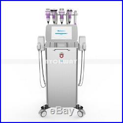 6in1 Ultrasonic Cavitation Slimming Machine Vacuum RF Lipo Laser Fat Removal Spa