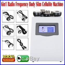 6in1 Ultrasonic Cavitation Vacuum RF Radio Frequency Unoisetion Slimming Machine