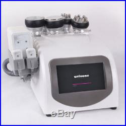 6in1 Ultrasonic Vacuum Cavitation RF Radio Frequency Slimming Cellulite Machine
